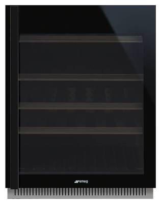 Винный шкаф SMEG CVI638RN3 (петли справа) черный