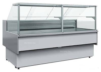 Витрина нейтральная Carboma GC110 N 2,5-1 0011-9006 (с боковинами, без агрегата)