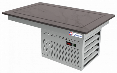 Поверхность охлаждаемая Optima Refline Inox 167